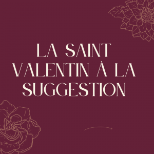 Rouge Délicat Illustratif Saint-Valentin Menu Amour Instagram Publication